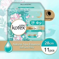 Kimberly Clark Kimberly-Clark Kotex - Blossom Spa White Tea UltraThin Pads 28cm(Rapid-Dry,Flexible,Extra Protection)