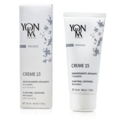 Yonka Specifics Creme 15 With Burdock - Purifying, Soothing (For Blemishes) 50ml/1.74oz