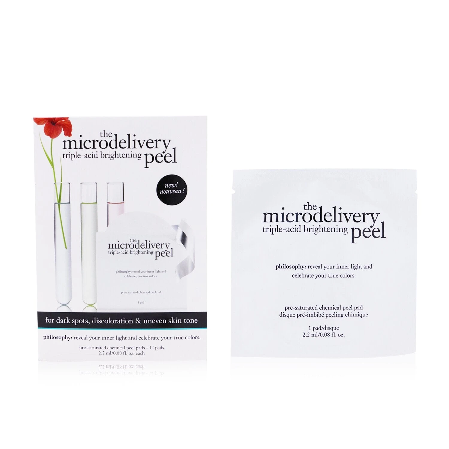 Philosophy The Microdelivery Triple-Acid Brightening Peel Pads 12pads 2 Philosophy The Microdelivery Triple-Acid Brightening Peel Pads 12pads - Image 2