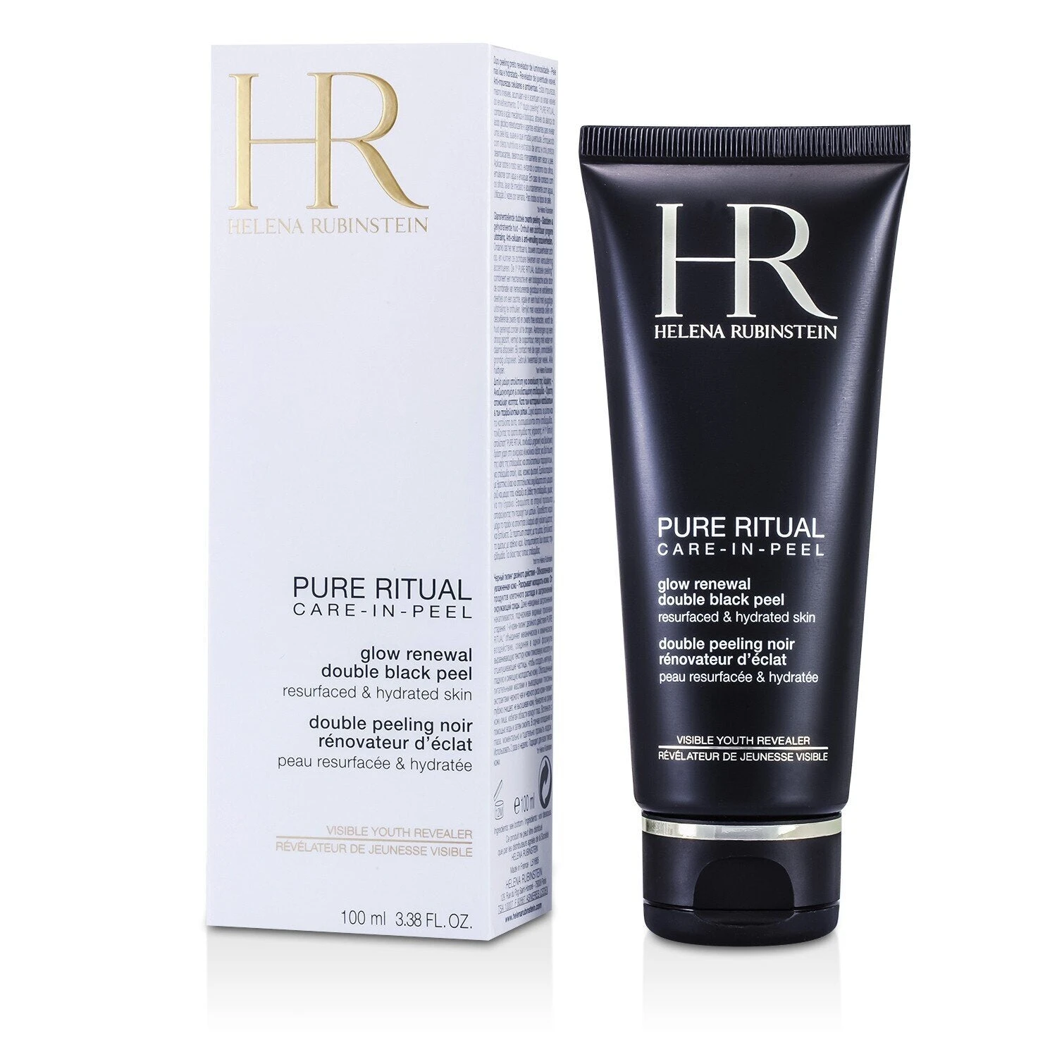 Helena Rubinstein Pure Ritual Glow Renewal Double Black Peel 100ml/3.38oz 1 Helena Rubinstein Pure Ritual Glow Renewal Double Black Peel 100ml/3.38oz