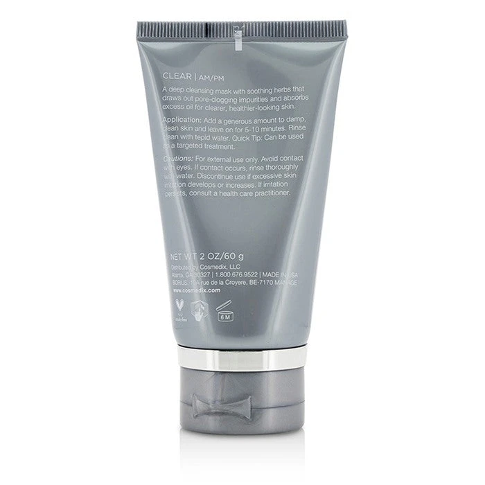 CosMedix Clear Deep Cleansing Mask 60g/2oz 3 CosMedix Clear Deep Cleansing Mask 60g/2oz - Image 3