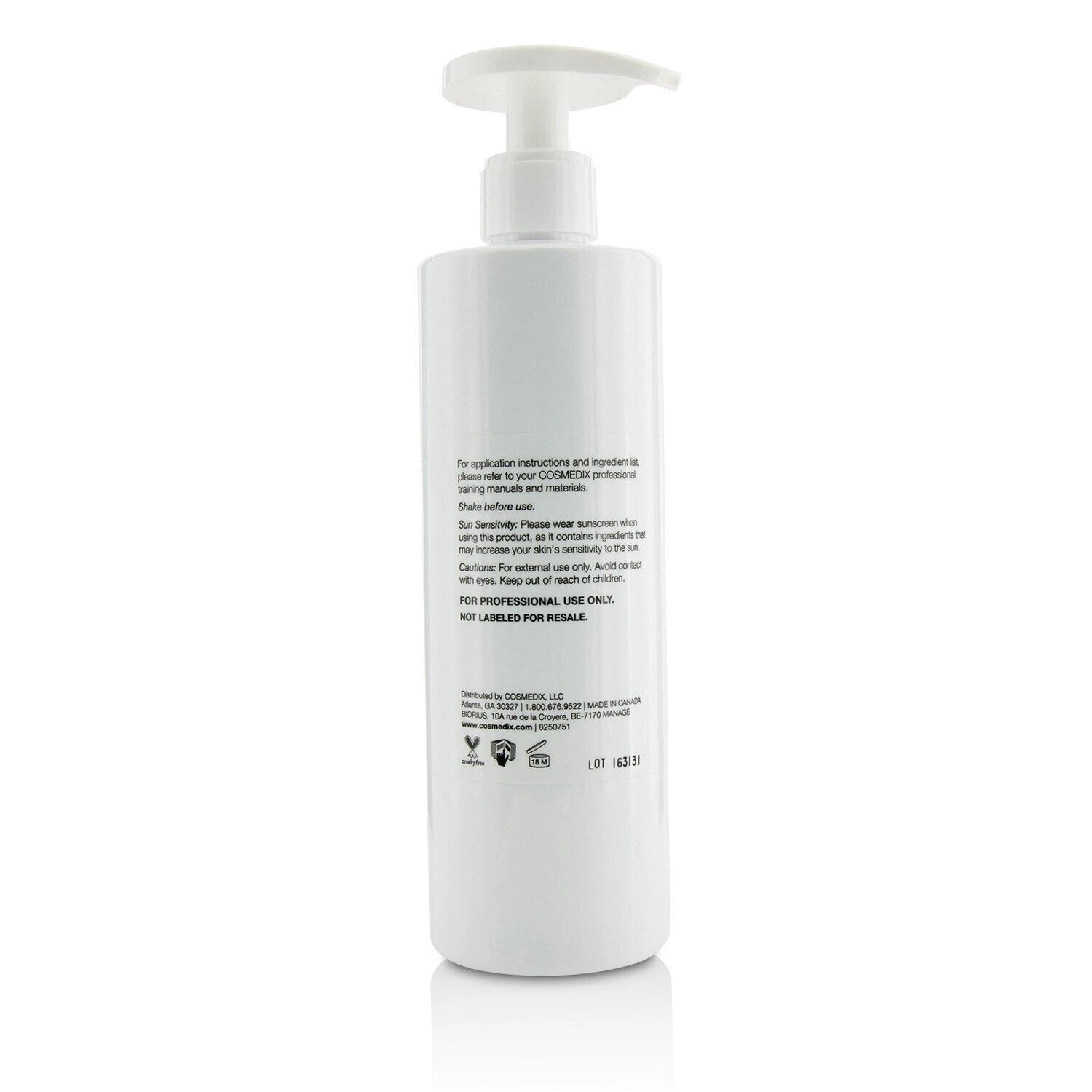 CosMedix Purity Clean Exfoliating Cleanser - Salon Size 360ml/12oz 3 CosMedix Purity Clean Exfoliating Cleanser - Salon Size 360ml/12oz - Image 3