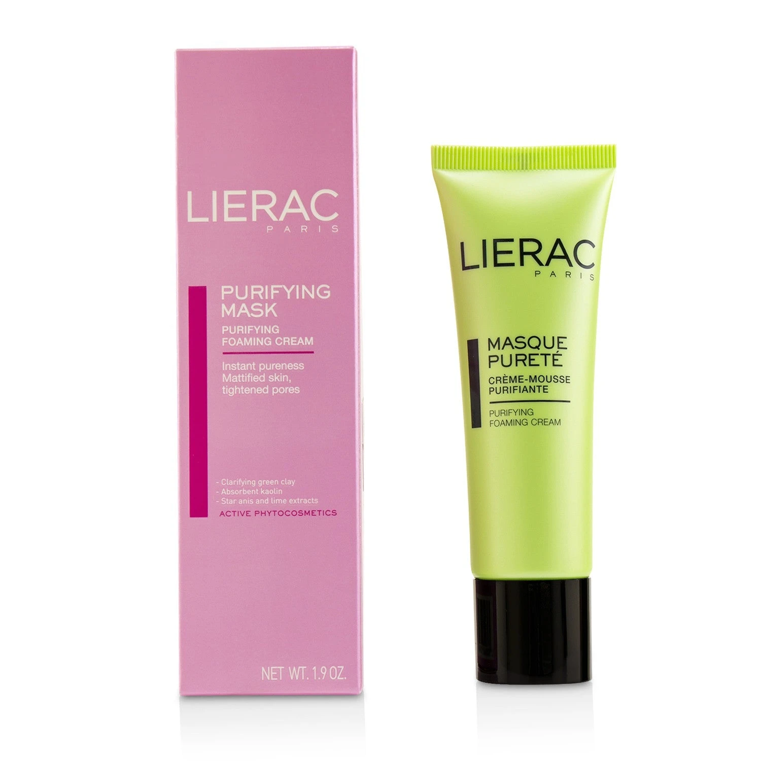 Lierac Purifying Mask Purifying Foam Cream 50ml/1.7oz 1 Lierac Purifying Mask Purifying Foam Cream 50ml/1.7oz
