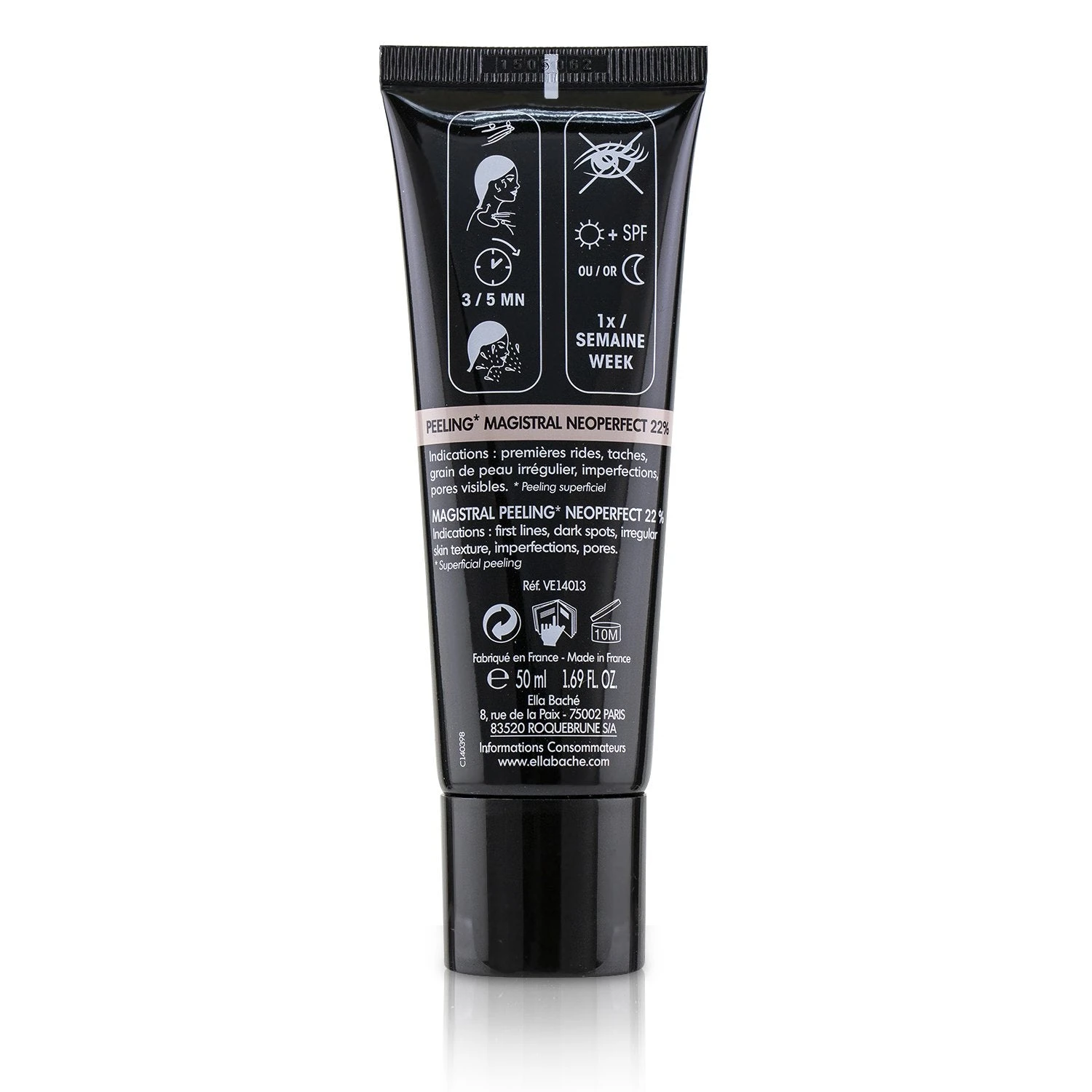 Ella Bache Nutridermologie Lab Peeling Magistral Neoperfect 22% Resurfacing Gel 3 Hydroxy Acids - Apple Vinegar 50ml/1.69oz 3 Ella Bache Nutridermologie Lab Peeling Magistral Neoperfect 22% Resurfacing Gel 3 Hydroxy Acids - Apple Vinegar 50ml/1.69oz - Image 3