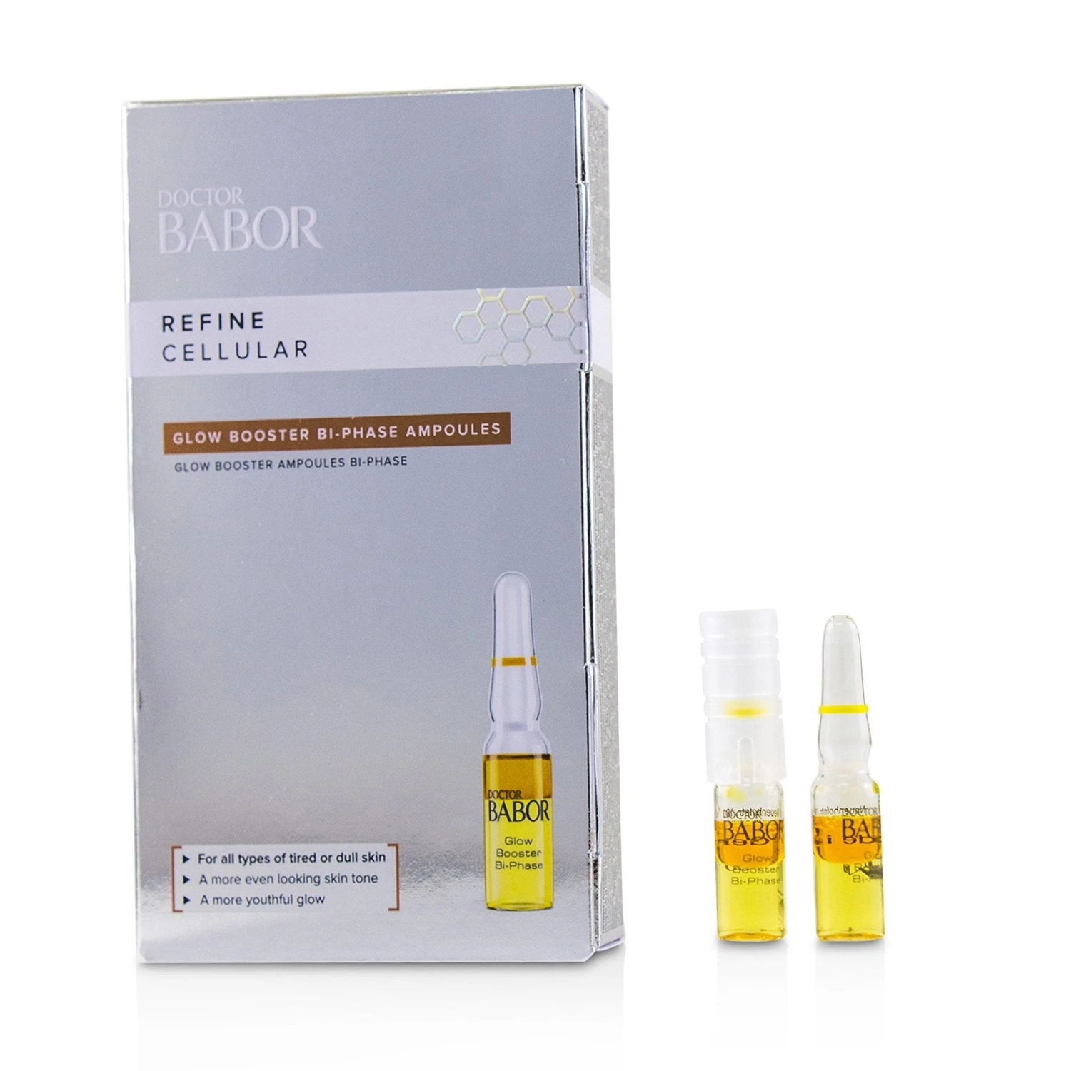Babor Doctor Babor Refine Cellular Glow Booster Bi-Phase Ampoules 7x1ml/0.03oz 1 Babor Doctor Babor Refine Cellular Glow Booster Bi-Phase Ampoules 7x1ml/0.03oz