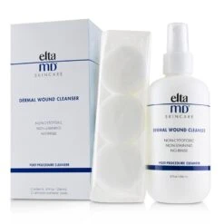 EltaMD Dermal Wound Cleanser (with 21 Lint-Free Cosmetic Pads) 236ml/8oz
