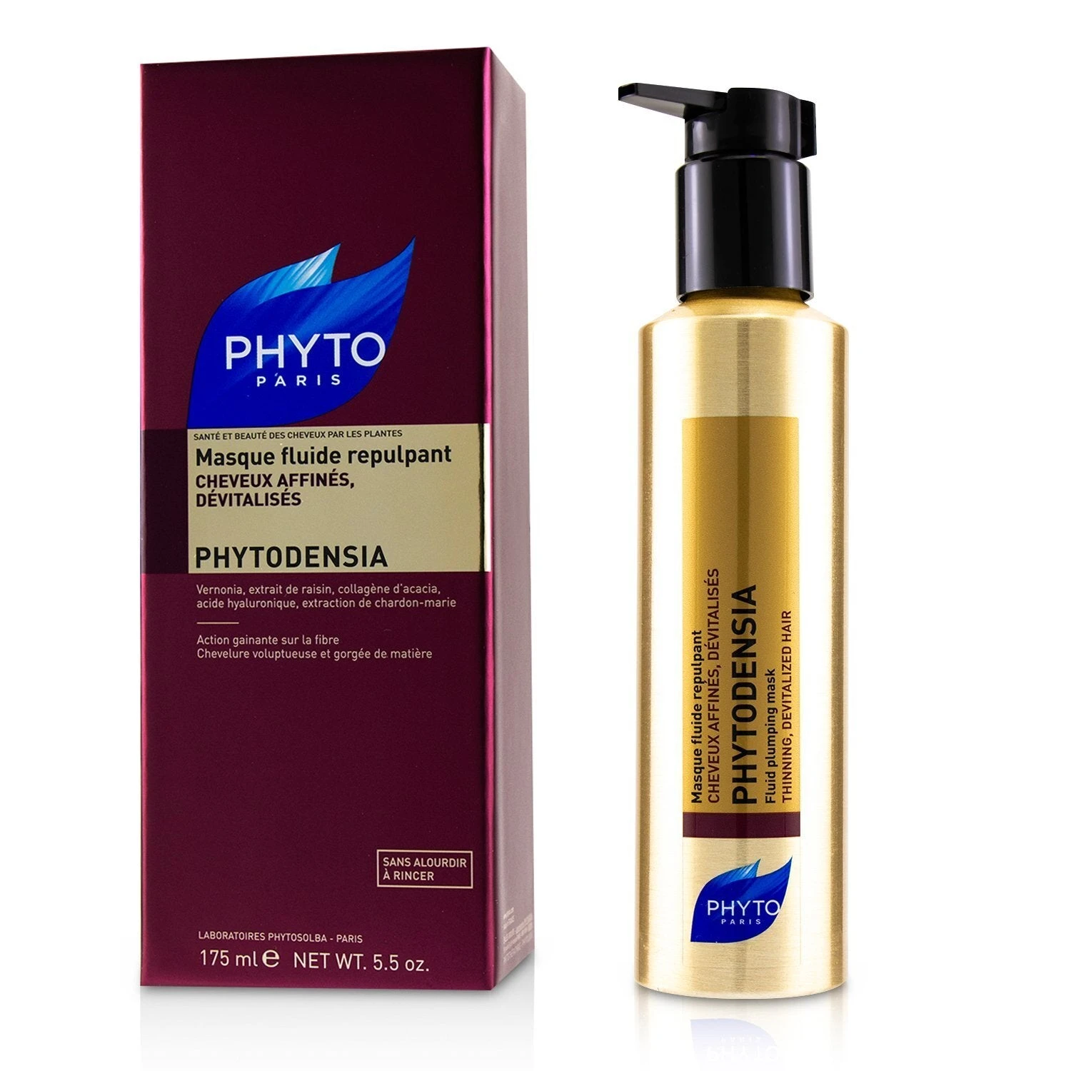 Phyto PhytoDensia Fluid Plumping Mask (Thinning, Devitalized Hair) 175ml/5.5oz 1 Phyto PhytoDensia Fluid Plumping Mask (Thinning, Devitalized Hair) 175ml/5.5oz