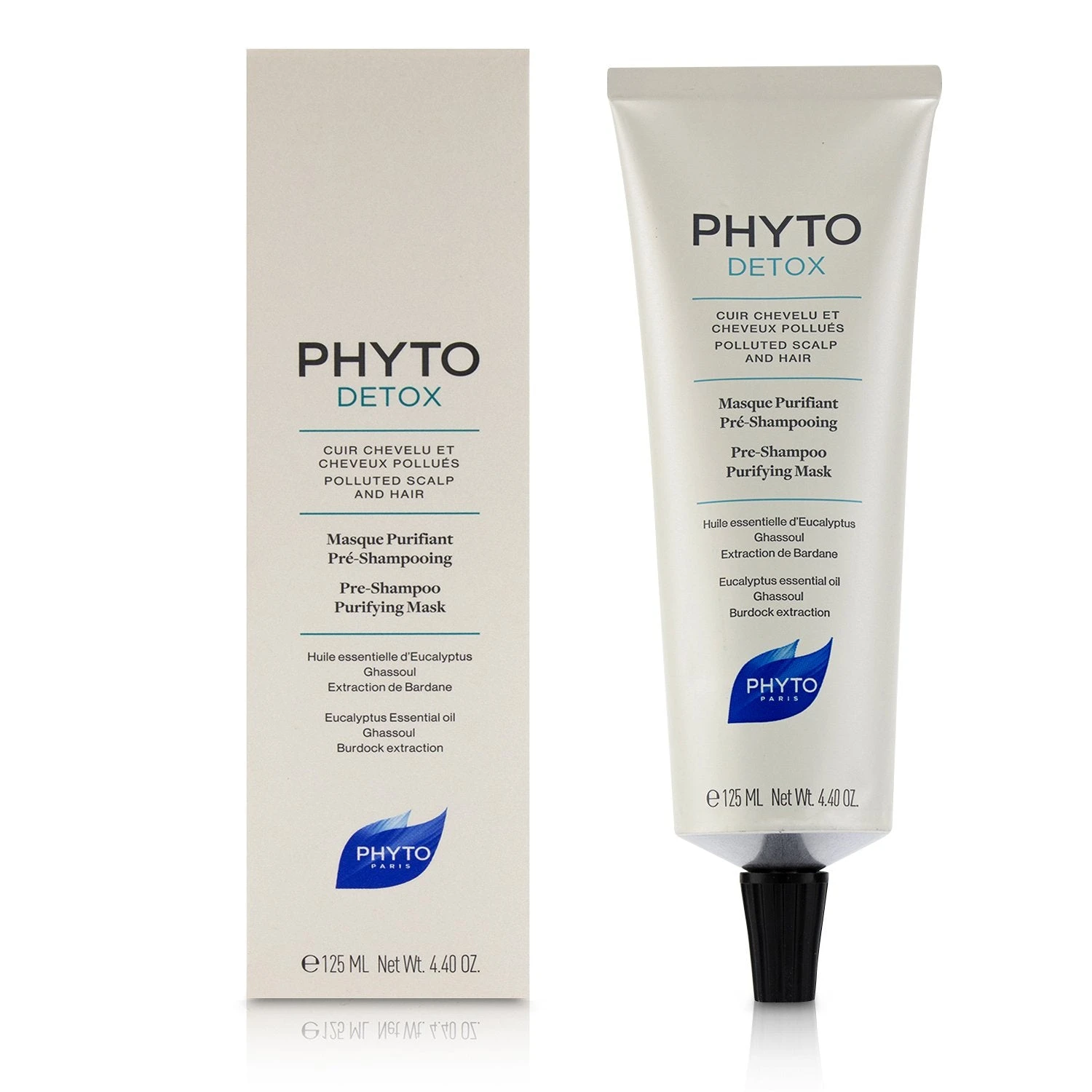 Phyto PhytoDetox Pre-Shampoo Purifying Mask (Polluted Scalp And Hair) 125ml/4.4oz 2 Phyto PhytoDetox Pre-Shampoo Purifying Mask (Polluted Scalp And Hair) 125ml/4.4oz - Image 2