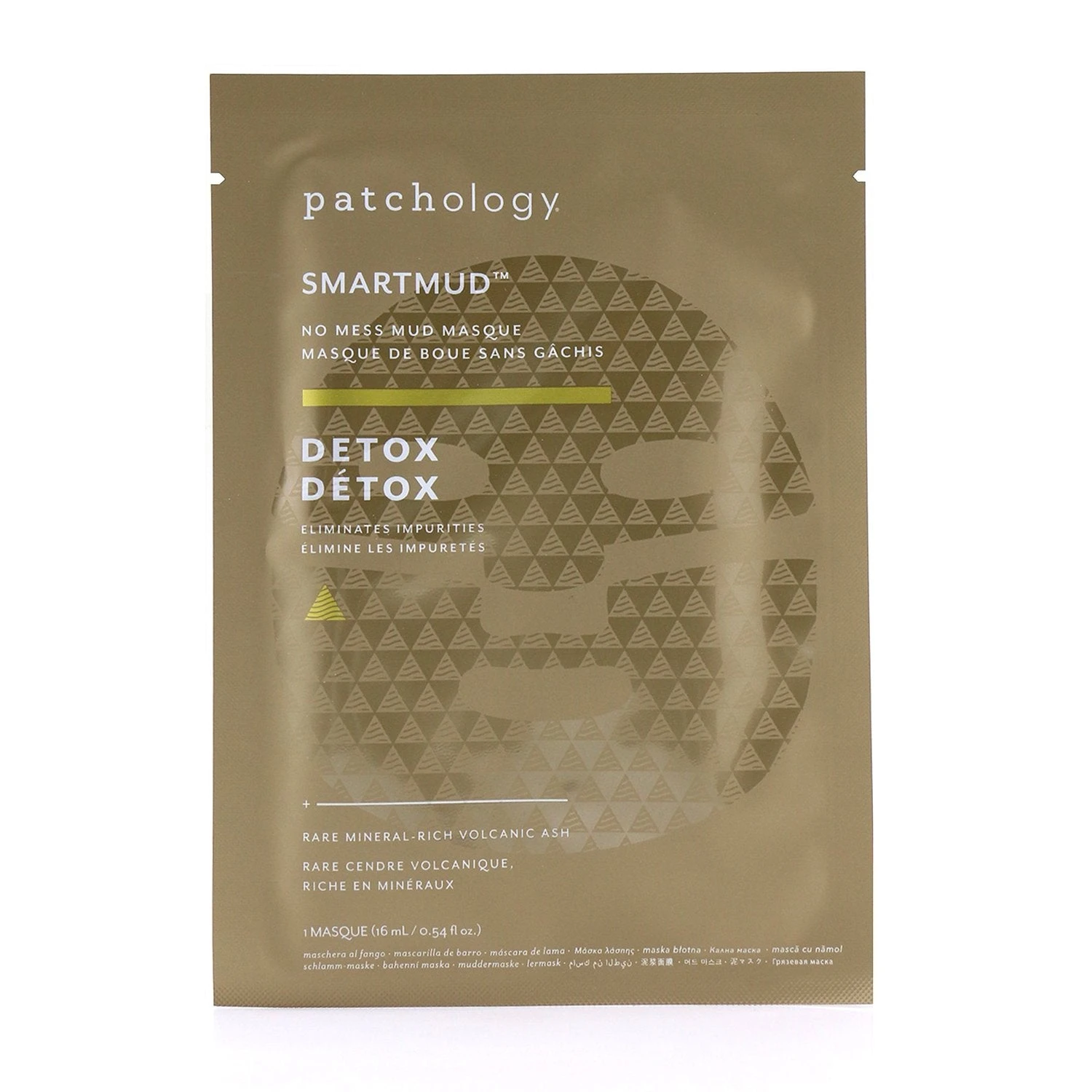 Patchology SmartMud Detox No Mess Mud Mask 4x16ml/0.54oz 1 Patchology SmartMud Detox No Mess Mud Mask 4x16ml/0.54oz