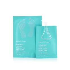 Patchology PoshPeel Pedi Cure - Gently Exfoliates & Resurfaces Feet (1 Treatment) 2x20ml/0.68oz