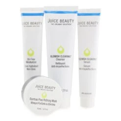 Juice Beauty Blemish Clearing Solutions Kit 4pcs+1washcloth 5 Juice Beauty Blemish Clearing Solutions Kit 4pcs+1washcloth -Kérastase || Clinique Sales 25342299914 2