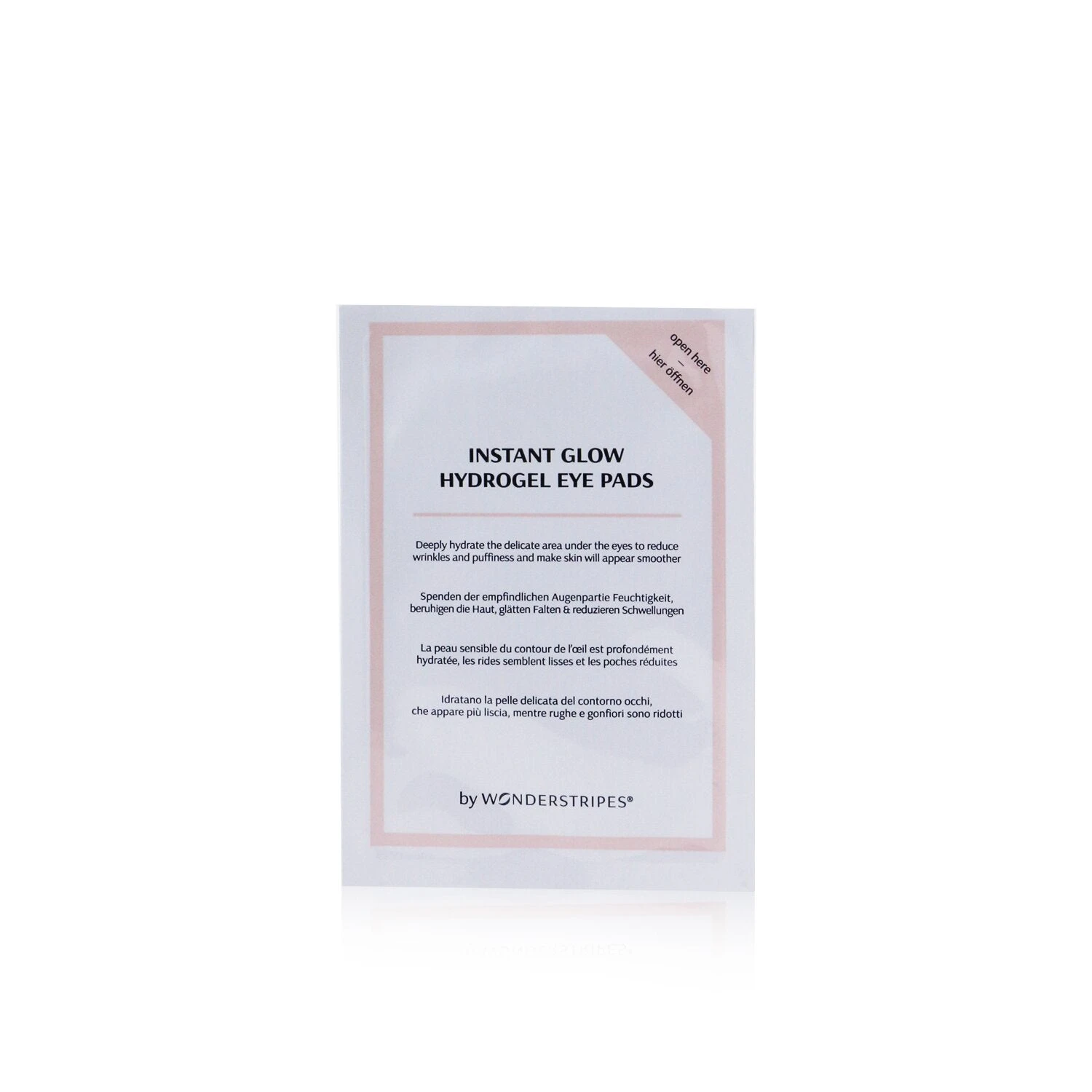 WONDERSTRIPES Instant Glow Hydrogel Eye Pads 5x2pads 1 WONDERSTRIPES Instant Glow Hydrogel Eye Pads 5x2pads