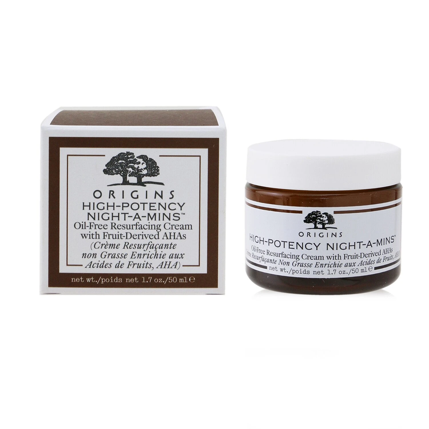 Origins High-Potency Night-A-Mins Oil-Free Resurfacing Cream With Fruit-Derived AHAs 50ml/1.7oz 2 Origins High-Potency Night-A-Mins Oil-Free Resurfacing Cream With Fruit-Derived AHAs 50ml/1.7oz - Image 2