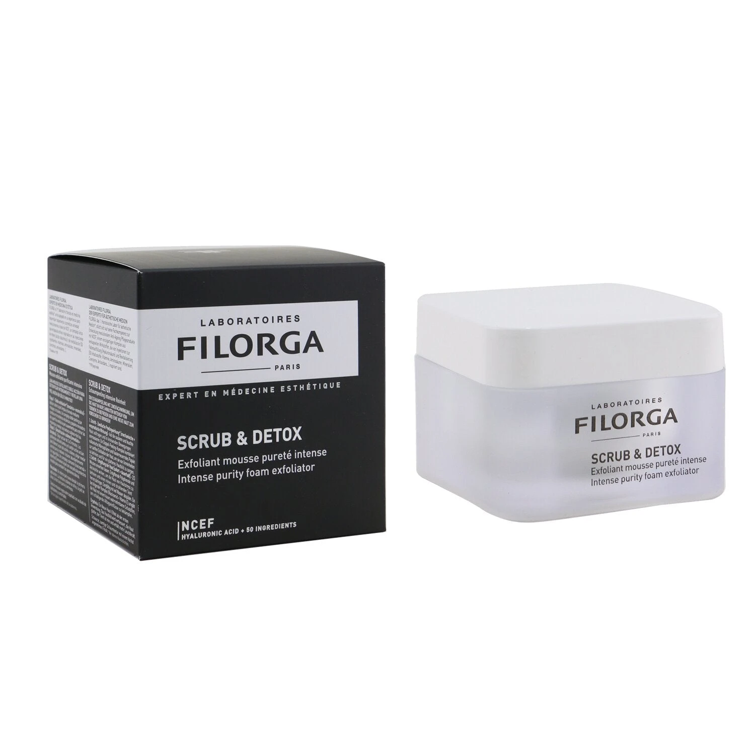 Filorga Scrub & Detox Intense Purity Foam Exfoliator 50ml/1.69oz 2 Filorga Scrub & Detox Intense Purity Foam Exfoliator 50ml/1.69oz - Image 2