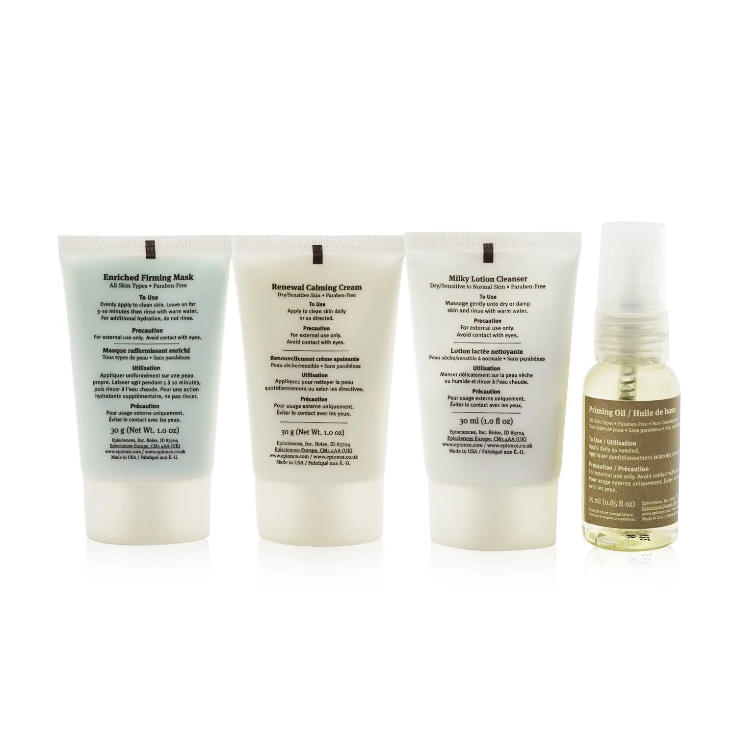 Epionce Essential Recovery Kit: Milky Lotion Cleanser+ Priming Oil+ Enriched Firming Mask+ Renewal Calming Cream (Exp. Date: 03/2022) 4pcs 3 Epionce Essential Recovery Kit: Milky Lotion Cleanser+ Priming Oil+ Enriched Firming Mask+ Renewal Calming Cream (Exp. Date: 03/2022) 4pcs - Image 3