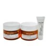 DECLÉOR Decleor Mission Glow Green Mandarin Set: Sun-Kissed Cream 50ml+ Scrub Mask 50ml+ Antidote Advanced Concentrate 10ml 3pcs