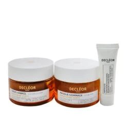 DECLÉOR Decleor Mission Glow Green Mandarin Set: Sun-Kissed Cream 50ml+ Scrub Mask 50ml+ Antidote Advanced Concentrate 10ml 3pcs