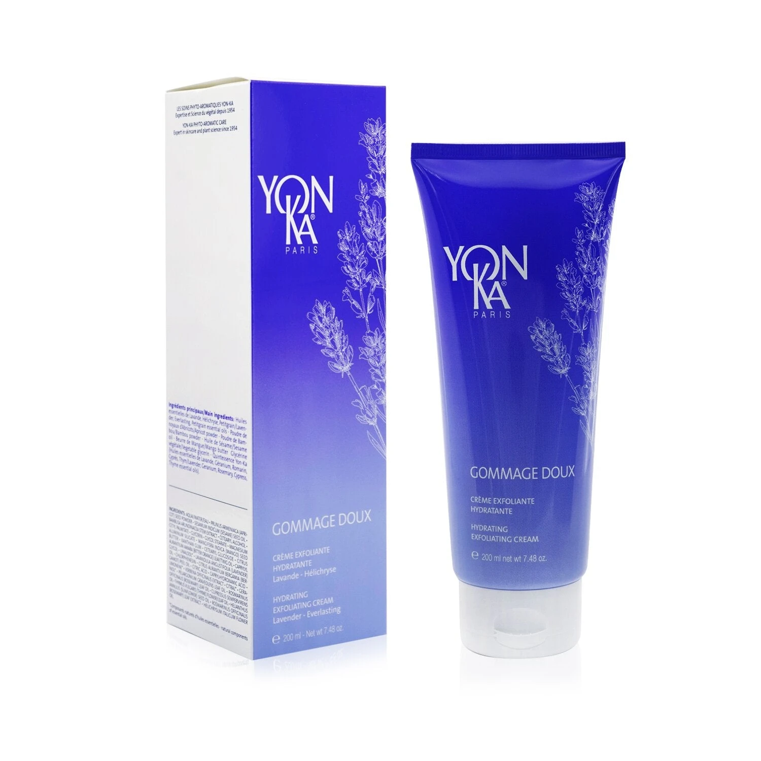 Yonka Gommage Doux Hydrating, Exfoliating Cream - Lavender 200ml/7.48oz 2 Yonka Gommage Doux Hydrating, Exfoliating Cream - Lavender 200ml/7.48oz - Image 2