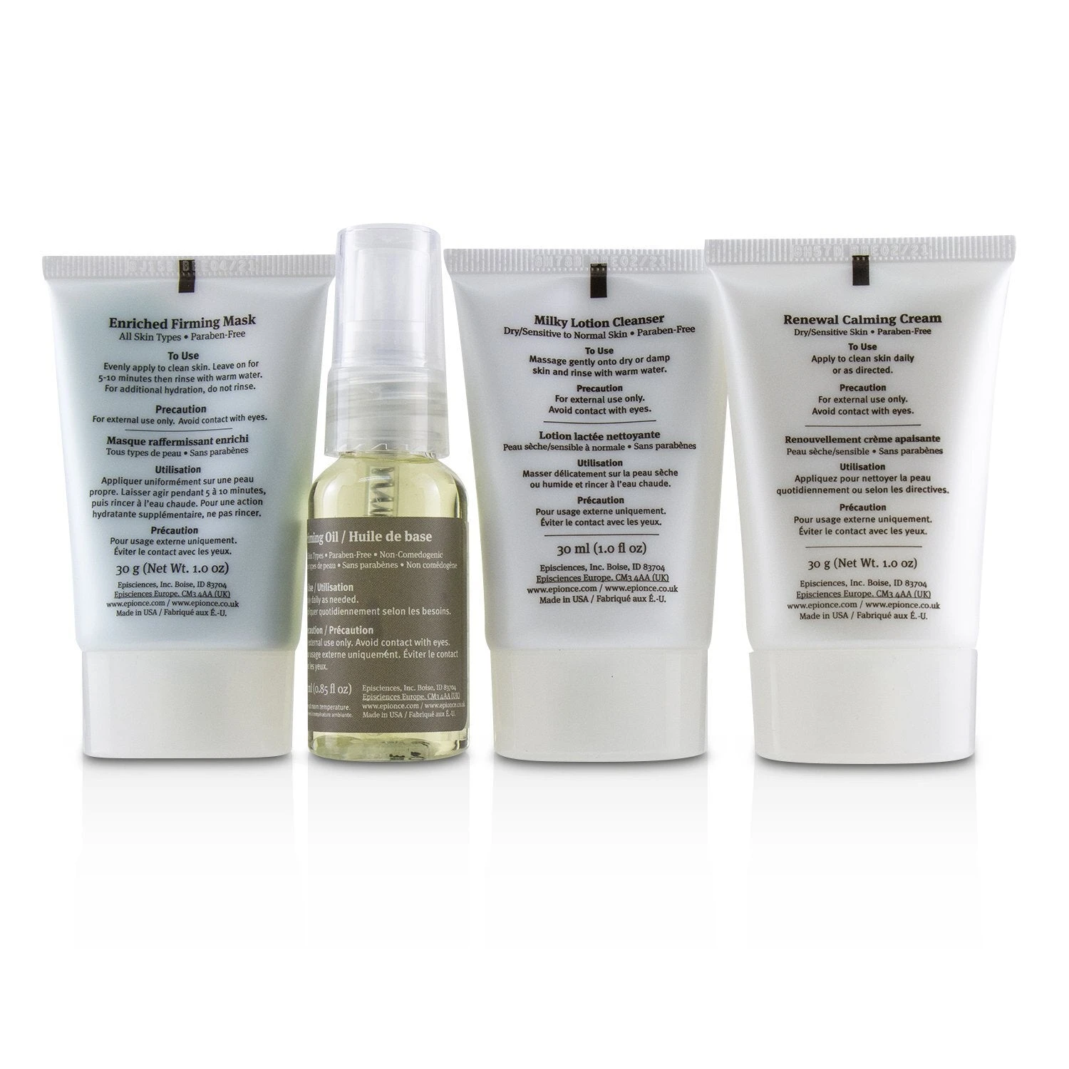 Epionce Essential Recovery Kit: Milky Lotion Cleanser+ Priming Oil+ Enriched Firming Mask+ Renewal Calming Cream (Exp. Date: 08/2022) 4pcs 3 Epionce Essential Recovery Kit: Milky Lotion Cleanser+ Priming Oil+ Enriched Firming Mask+ Renewal Calming Cream (Exp. Date: 08/2022) 4pcs - Image 3