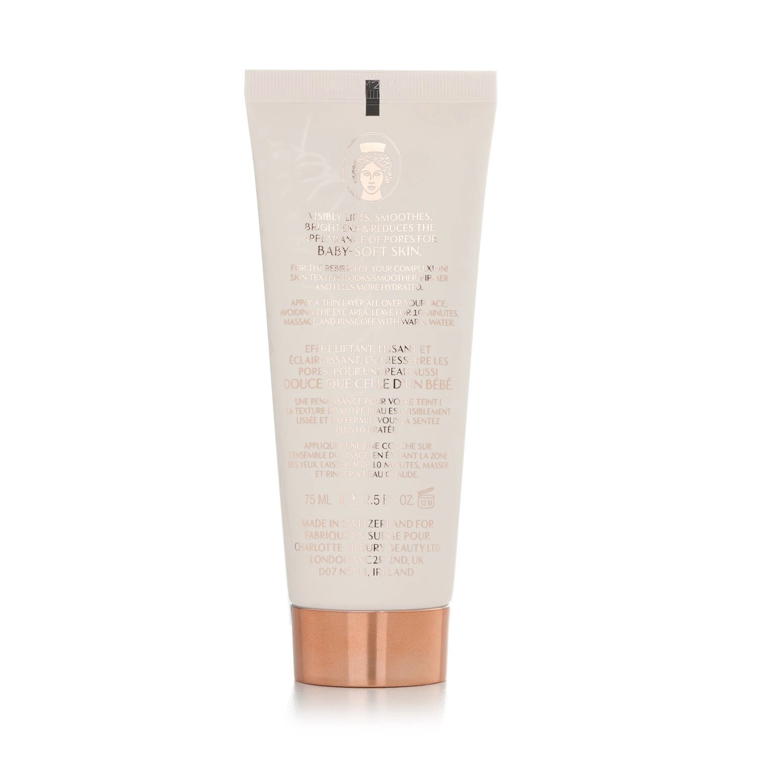 Charlotte Tilbury Goddess Skin Clay Mask 75ml/2.5oz 3 Charlotte Tilbury Goddess Skin Clay Mask 75ml/2.5oz - Image 3