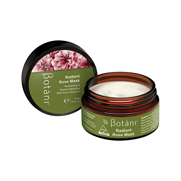 Botani Radiant Rose Mask 100g 1 Botani Radiant Rose Mask 100g