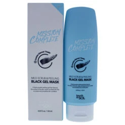 Touch In Sol Mission Complete Mild Scrub And Peeling Black Gel Mask By Touch In Sol For Women - 4.05 Oz Mask