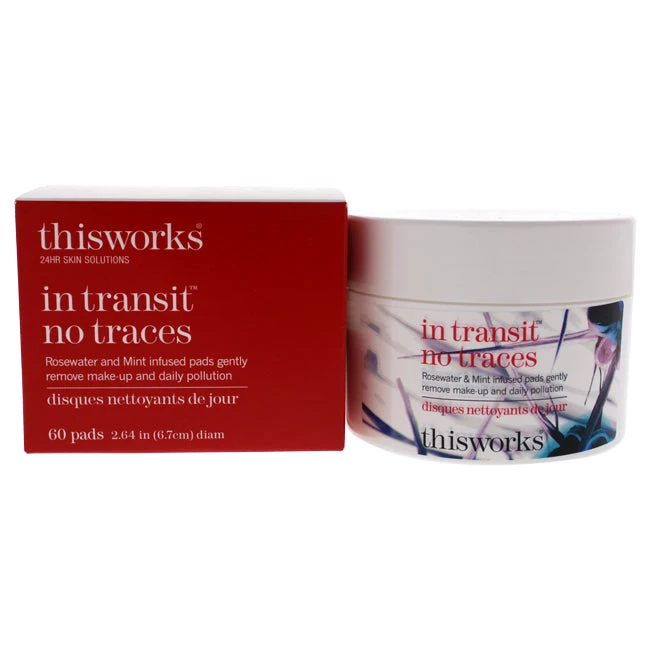 This Works ThisWorks In Transit No Traces By ThisWorks For Unisex - 60 Pc Pads 1 This Works ThisWorks In Transit No Traces By ThisWorks For Unisex - 60 Pc Pads