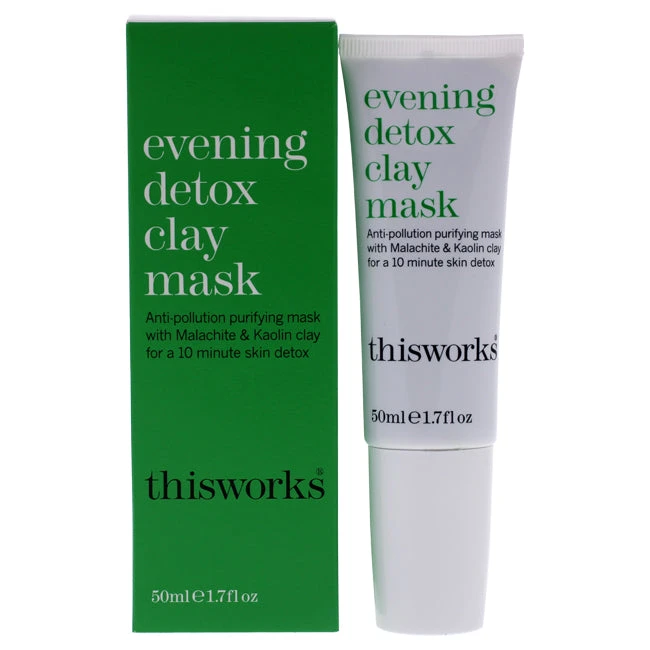 This Works ThisWorks Evening Detox Clay Mask By ThisWorks For Unisex - 1.7 Oz Mask 1 This Works ThisWorks Evening Detox Clay Mask By ThisWorks For Unisex - 1.7 Oz Mask