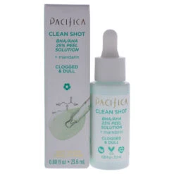 Pacifica Clean Shot BHA-AHA 25 Percent Peel Solution By Pacifica For Unisex - 0.8 Oz Treatment