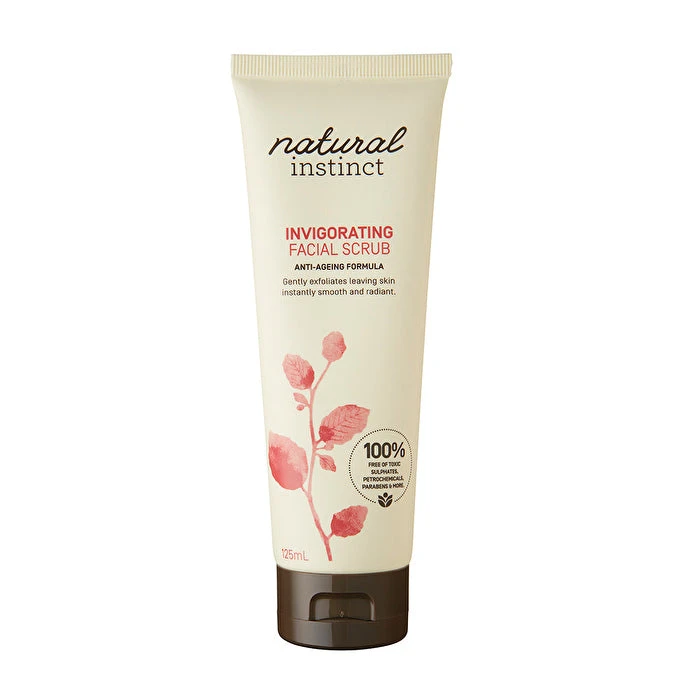 Natural Instinct Facial Scrub Invigorating 125ml 1 Natural Instinct Facial Scrub Invigorating 125ml