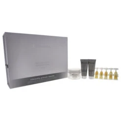 Elemis Pro-Collagen Super System By Elemis For Women - 4 Pc Kit 30 X 0.05oz Pro-Collagen Super Serum, 1oz Pro-Collagen Marine Cream, 0.5oz Pro-Collagen Oxigenating Night Cream, 0.5oz Pro-Collagen Quartz Lift Mask